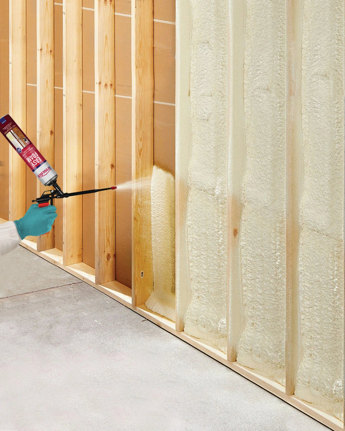 Insula EasyFoam Polyurethane Spray Foam Thermal & Acoustic Insulation
