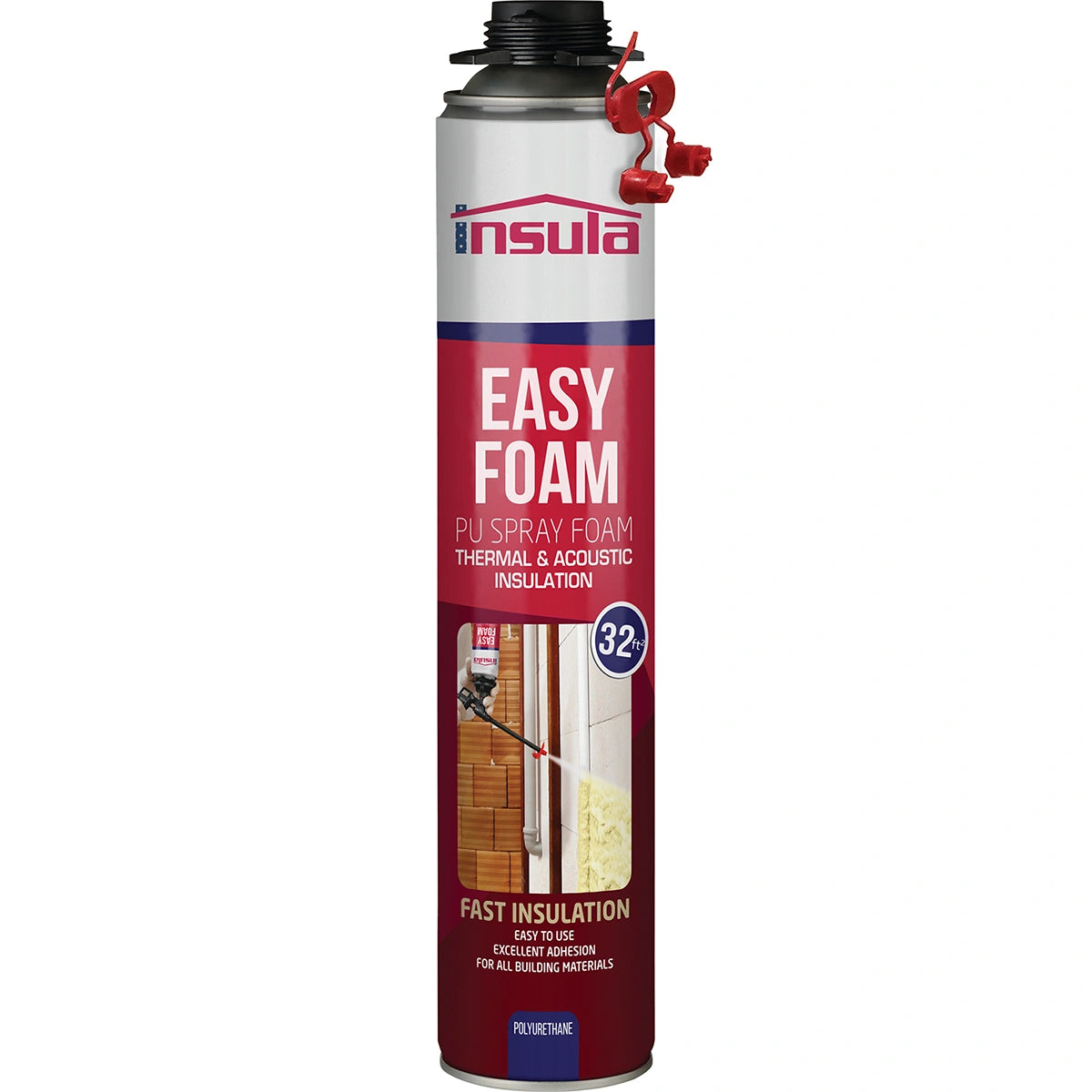 Insula EasyFoam Polyurethane Spray Foam Thermal & Acoustic Insulation